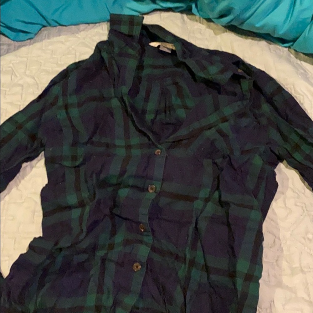 Plaid long sleeve
